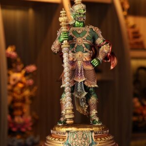 มหาสิทธิลาโภ เวสสุวรรณโณ ขนาดความสูง 50 Cm. จัดสร้างโดย : พุทธศิลป์สร้างวัด