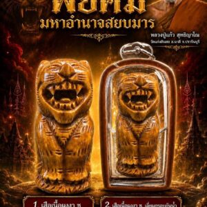 หลวงปู่แก้ว  สุทธิญาโณ วัดแก่งดินสอ จ.ปราจีนบุรี พยัคฆ์มหาอำนาจ สยบมาร