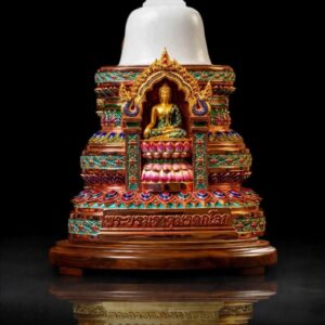 พระธาตุจำลอง (เสริมสิริมงคล ชีวิตรุ่งเรือง) วัดพระมหาธาตุวรมหาวิหาร