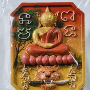 หลวงปู่จื่อ วัดเขาตาเงาะอุดมพร จ.ชัยภูมิ พยัคฆ์มหามงคล AC9281