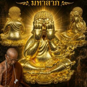 หลวงพ่อเงิน สันติกโร วัดสินทองวนาวาส พระปิดตามหาลาภ ๒๕๖๙