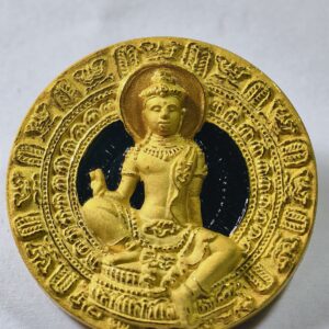 องค์พ่อจตุคามรามเทพ รุ่น เจ้าสัวยุค8 โลหะลงยา พิมพ์เล็ก (AC7992)