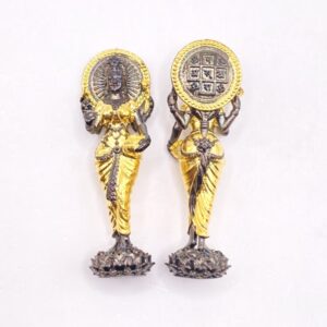 ครูบาคำฝั้น วัดกอโชค พระแม่ลักษมี มหาเทวีโชค เนื้อแบล็คลายทอง KM110267